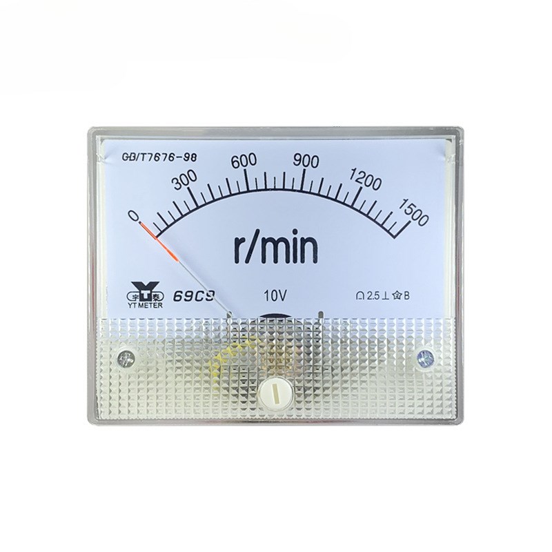 速发6c直流转速表15转00分1800rpm输入10v 20v 0v 40v指针电压表