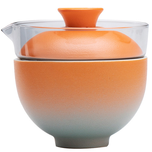 便携包式旅e行快客杯一壶二杯随身户外陶瓷功夫茶具套装收纳包单