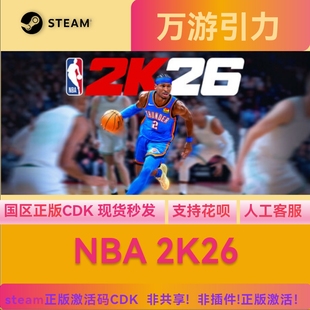 Steam正版国区key NBA2K26 美国男篮2K26 超级明星版