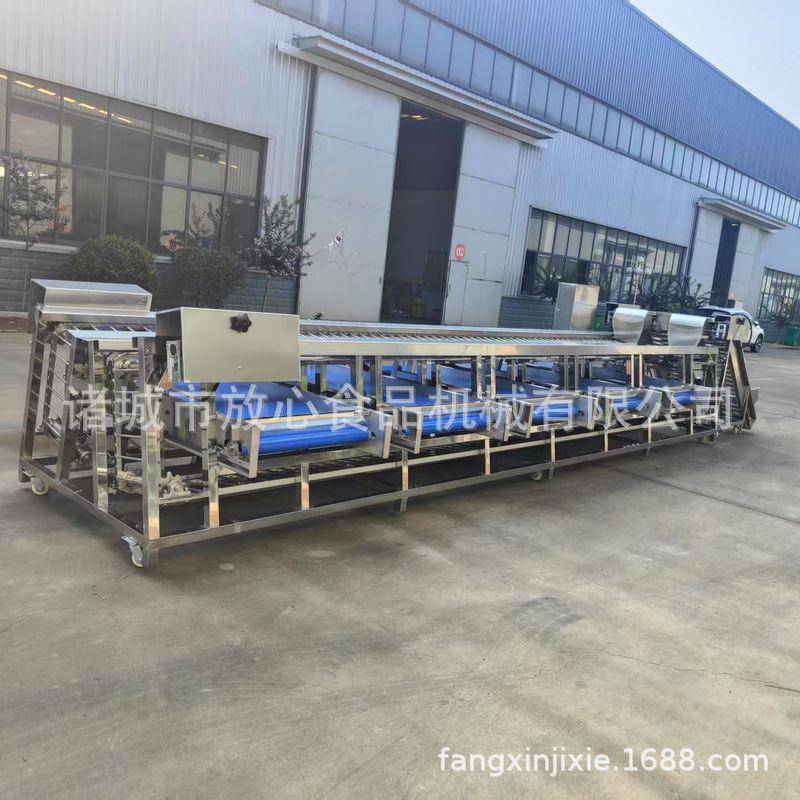 茄子分选机胡萝卜土豆蔬菜分选设备苹果桃子梨橘子滚杠分选设备