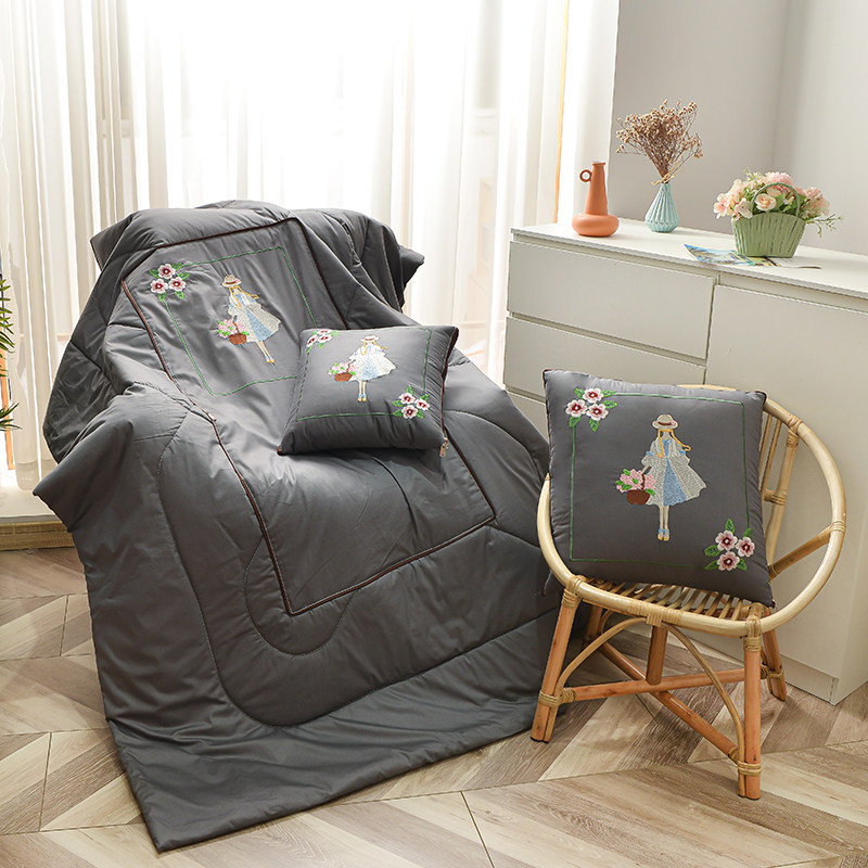 汽车抱枕被子两用纯棉夏季折叠午休空调被车用午R睡枕头毯子二合,居家布艺,抱枕被,淘宝优惠券,粉丝福利购,淘宝优惠卷