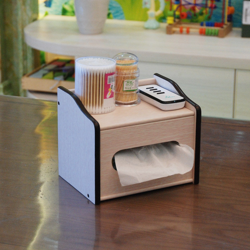 奢华纸巾卷纸盒客厅桌面家用w茶几创意时尚侧抽无芯多功能遥控收,收纳整理,纸巾盒,淘宝优惠券,粉丝福利购,淘宝优惠卷