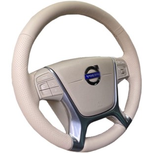 S80S90把套专车专用改 S60L 沃尔沃XC40g 60手缝真皮方向盘套S40