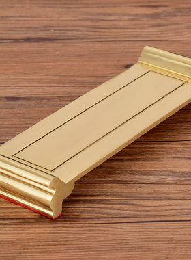 铜供杯纯黄铜拉丝家用供奉财神关公高脚酒杯茶杯T土地三杯五杯连