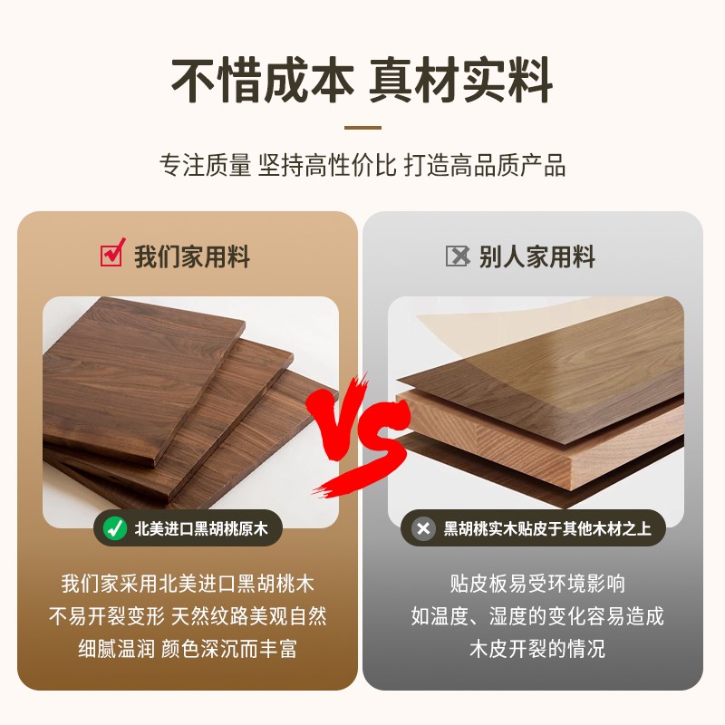 梵瀚 实木旋转化妆品收纳盒高z级感轻奢梳妆台香水护肤品置物架