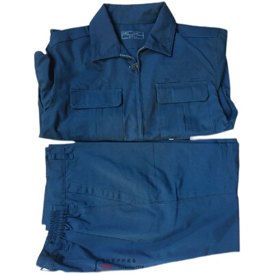 新款机务人员地勤涤m棉混纺面料春秋工作服夏季14机务防静电工作