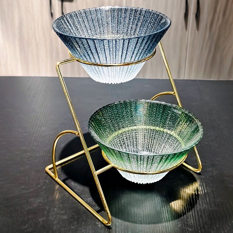 水晶玻璃碗水果盘自n助餐酒店早餐摆台凉菜架小菜展示盒器皿欧式,餐饮具,果盆/果盘/果篮,淘宝优惠券,粉丝福利购,淘宝优惠卷