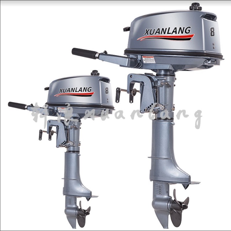 轩浪冲锋舟快艇船外o机推进器舷外机船用挂机马达皮划艇汽油发动