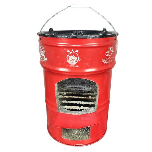 柴火炉子冬天取暖家用o炒菜做饭农村户外便携火炉移动柴火灶庭院