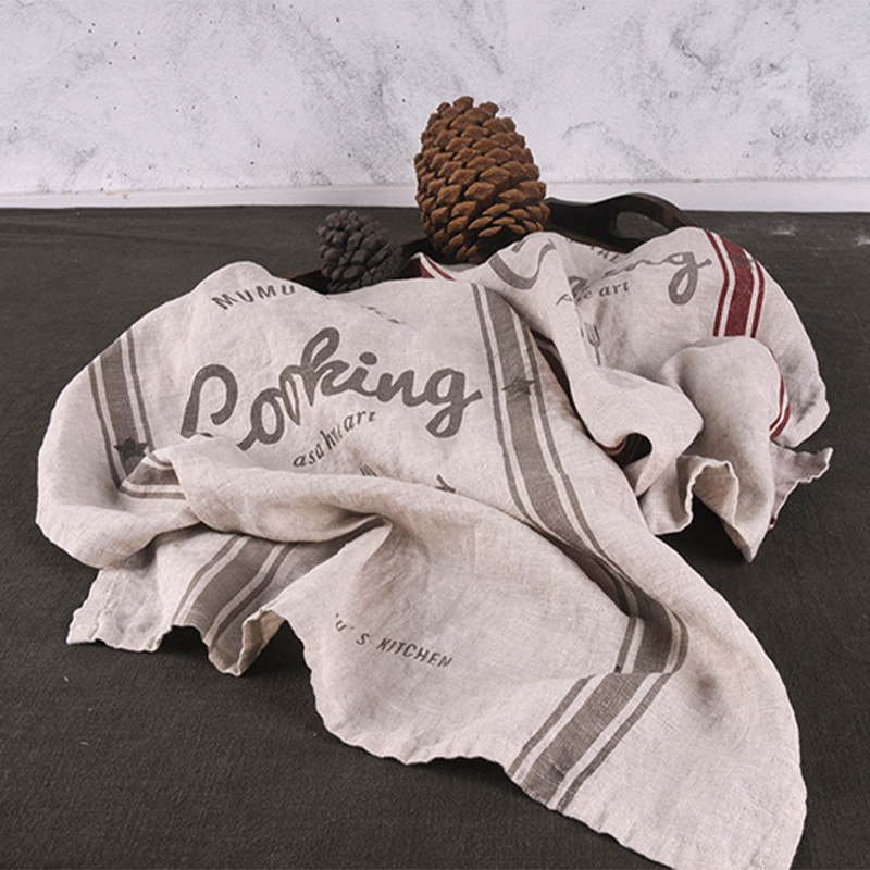 森系亚麻棉餐巾柔软高颜值餐布拍C摄摄影摆拍道具布怀旧工业风餐