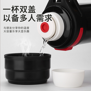 不锈钢保温壶f大容量家用热水壶5L户外旅行保温杯暖壶车载暖水瓶3