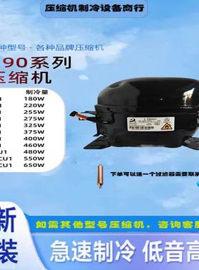 冰箱冰柜压缩机R290冷媒L68CU1 L76 L83 L96 K480 KK550 650