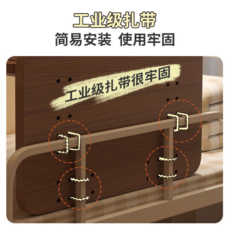 宿舍床上桌可折叠电脑桌悬挂式懒人书桌小桌子悬空上铺下铺侧边桌图片