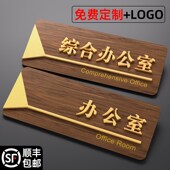 综合办公室门牌高档创意立体公司部门经理室会议室工程部行政部门