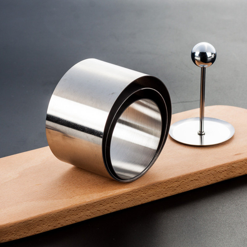 菜品造型工具新不锈钢酒店厨师创意美食定型盘饰厨房圆形凉菜模具