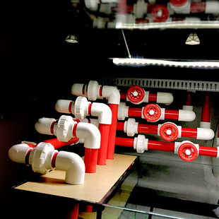 鱼缸球阀可精细调节闸阀隔膜阀水族专用下水管阀门微调式调整开关