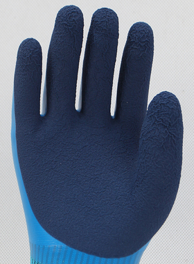 弘鼎L318全浸胶满挂带胶干活加厚劳保手套耐磨工作防水防滑工地男