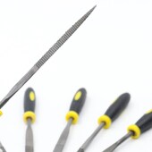 木工锉刀迷你锉细齿硬木挫手工模型锉小什锦锉套装 文玩打磨工具