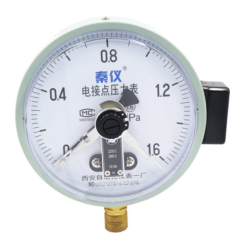 西安自动化仪表一厂YX100 YX150 1 2.5 1.6MPA电接点压力表真空表