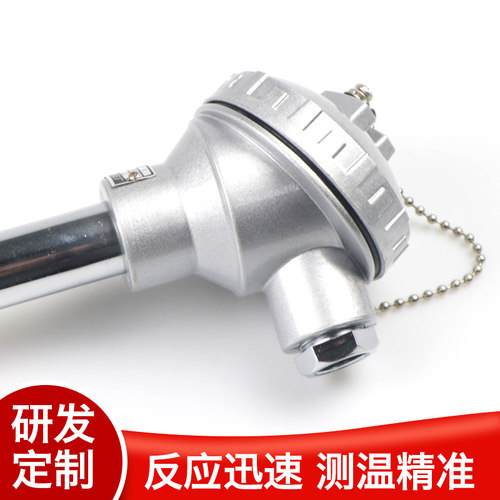 S型铂铑热电偶WRP-130B型R型0-1600度高温刚玉管热电偶温度传感器