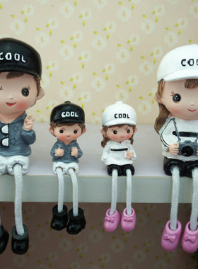 学习励志创意生日礼物摆件学生礼品情侣娃娃家居酒柜客厅书房装饰