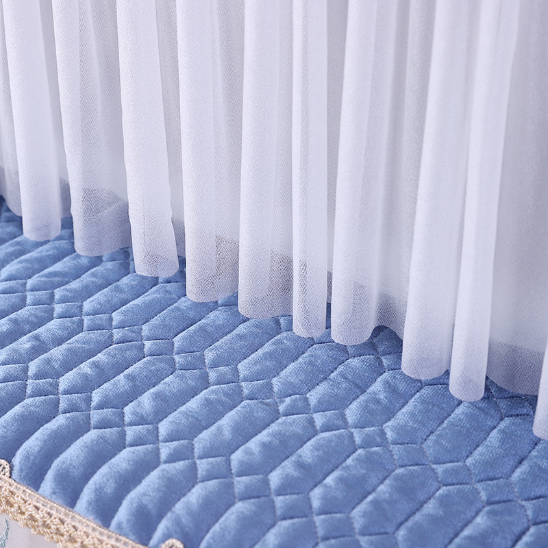 新款液晶电视机防尘罩套蕾丝55寸65寸75寸挂式电视盖布客厅家用