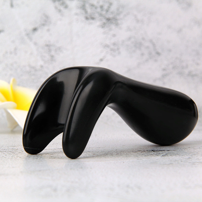 泗滨砭石按摩狗经络刷动力虎按摩虎护颈椎脊椎按摩器背部按摩器