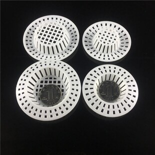 包邮 4个装水槽过滤网塑料排水口隔渣网隔浴室下水道头发阻隔器