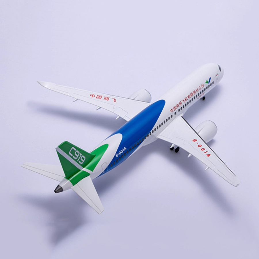 C919客机合金模型纪念品收藏摆件