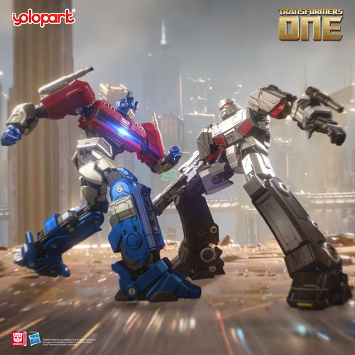 变形金刚擎天柱威震天预组装手办