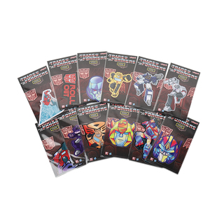 变形金刚G1擎天柱威震天防水车贴大黄蜂声波PVC电脑冰箱装饰贴纸