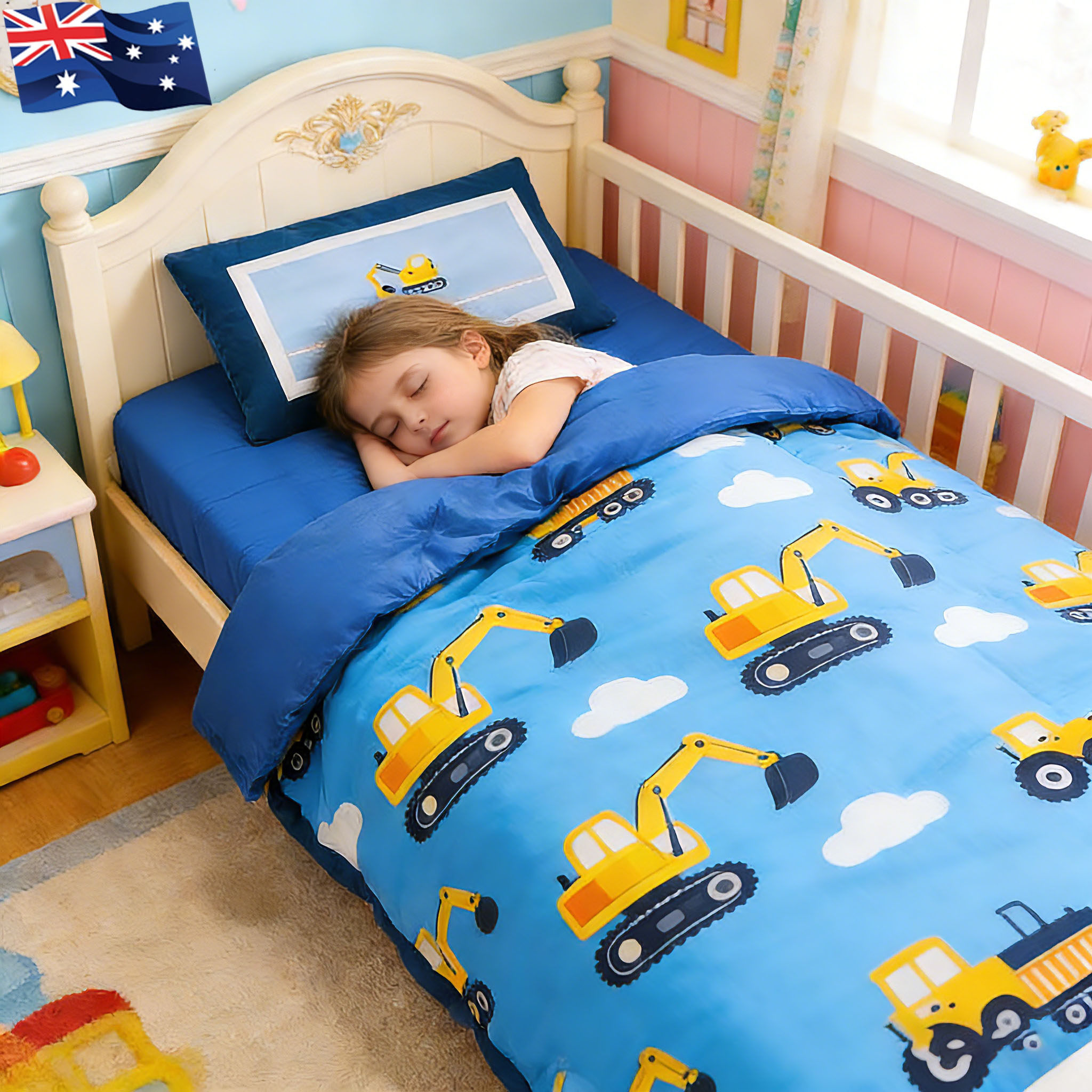 澳洲幼儿园被子三件套纯棉被褥六件儿童宝宝午睡入园专用床上用品,婴童用品,婴童床品套件,淘宝优惠券,粉丝福利购,淘宝优惠卷