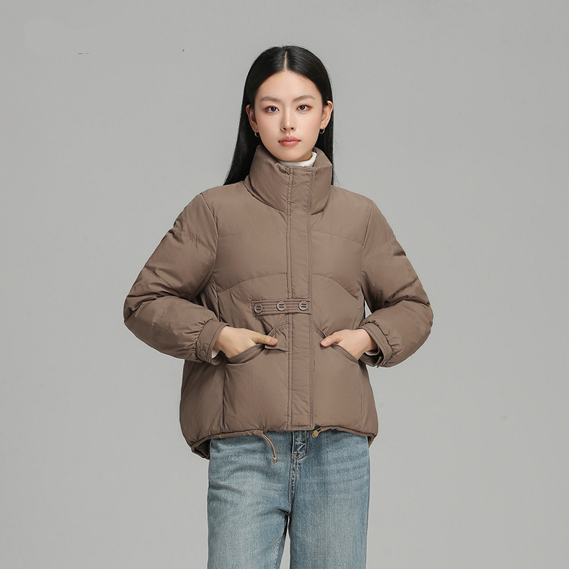 BobbyBizz长款95鹅绒鹅绒羽绒服