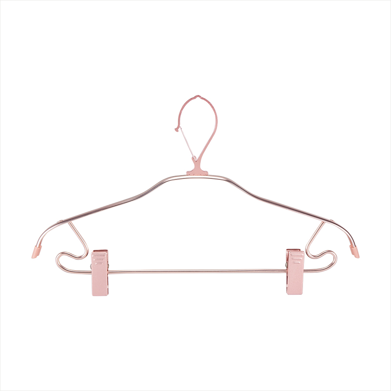 防风衣架裤架裤夹子o家用挂衣高层室外防掉铝合金衣架无痕卡扣衣