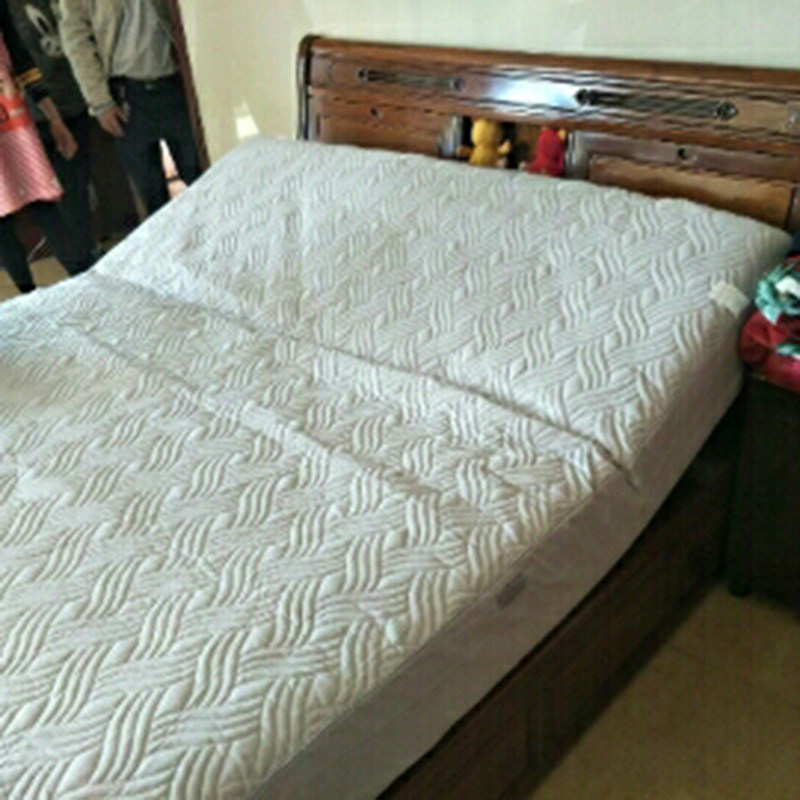 智能电动床垫专用床笠单件全棉加厚夹棉乳I胶垫保护套(老客户专用图片