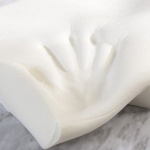 美容床枕头美容院专用记忆棉枕头防塌美容店按摩床乳W胶柔软小枕