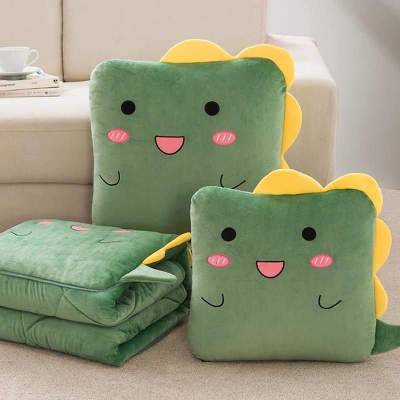 小学生午睡毯教室用n办公室小毯子加厚抱枕被子两用汽车载靠垫靠,居家布艺,抱枕被,淘宝优惠券,粉丝福利购,淘宝优惠卷