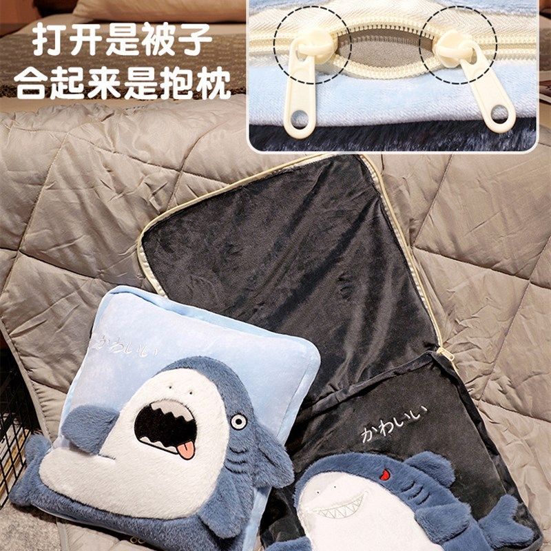 抱枕被子b两用枕头毯子二合一汽车用空调被办公室午睡折叠靠枕盖,居家布艺,抱枕被,淘宝优惠券,粉丝福利购,淘宝优惠卷