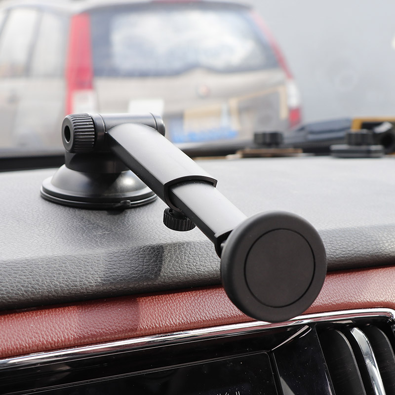 前挡硅胶吸盘式车载手机支架汽车C内用磁性磁力架子导航支驾强磁