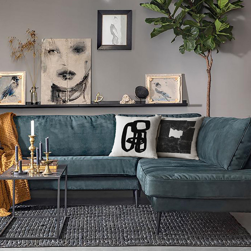 侘寂潮流艺术客厅沙发抱枕u靠垫日式宅寂样板房间靠枕靠背卧室枕,居家布艺,靠垫/抱枕,淘宝优惠券,粉丝福利购,淘宝优惠卷