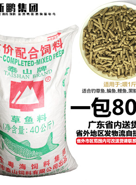 中山905草鱼颗粒窝料r打窝料黑鲩鲤鱼饵喂鱼青鱼原塘颗粒底窝饲料