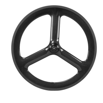 451碳纤维三刀轮406碟刹三刀轮349圈刹三刀轮20寸22Y寸碳轮组折叠