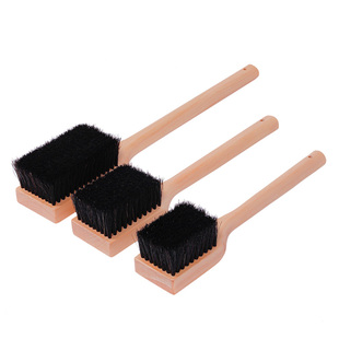 拓片打刷西安碑林专n用刷子木柄猪鬃马鬃排刷大中小号工具套组