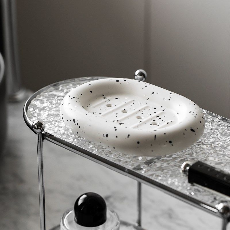 ins风陶瓷肥皂l盒酒店卫生间家用高档香皂盒浴室托盘置物架带沥水,家庭/个人清洁工具,皂盒,淘宝优惠券,粉丝福利购,淘宝优惠卷