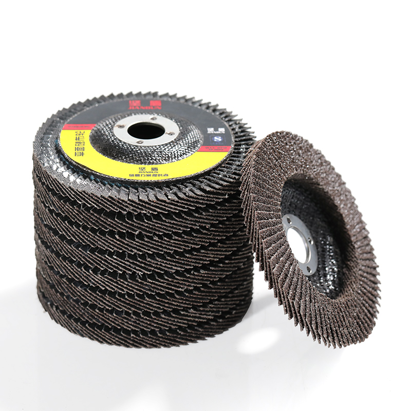 煅烧百叶片角磨机百叶轮打磨片10F0抛光轮铝合金磨光抛光片