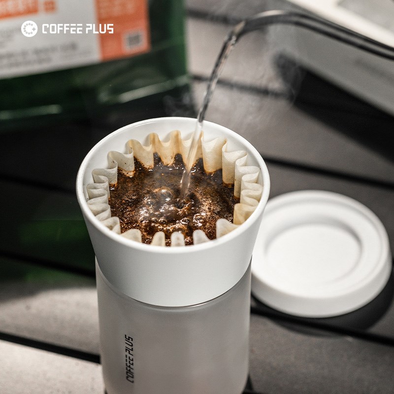 万花筒蛋糕滤杯i手冲咖啡壶便携手冲套装咖啡杯泡茶高硼硅玻璃杯