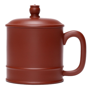 宜兴黄龙山紫砂杯壶功夫茶具原矿朱泥大红袍带盖泡茶水杯子非陶瓷