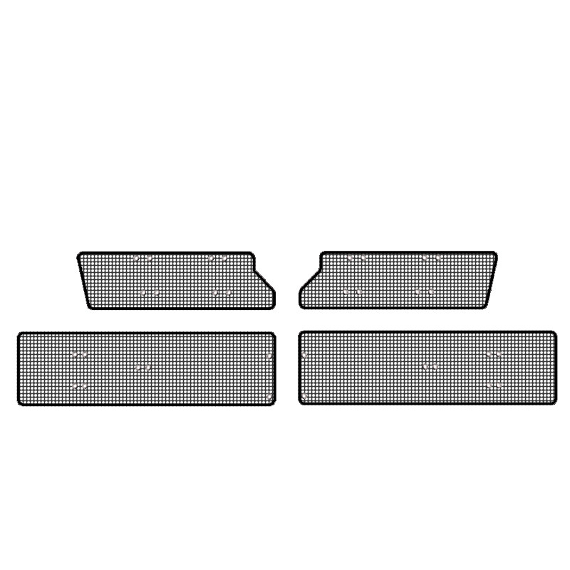 新捷达VA3/VS5/VS7专用水箱防虫网汽车中网改装冷凝器保护防尘网