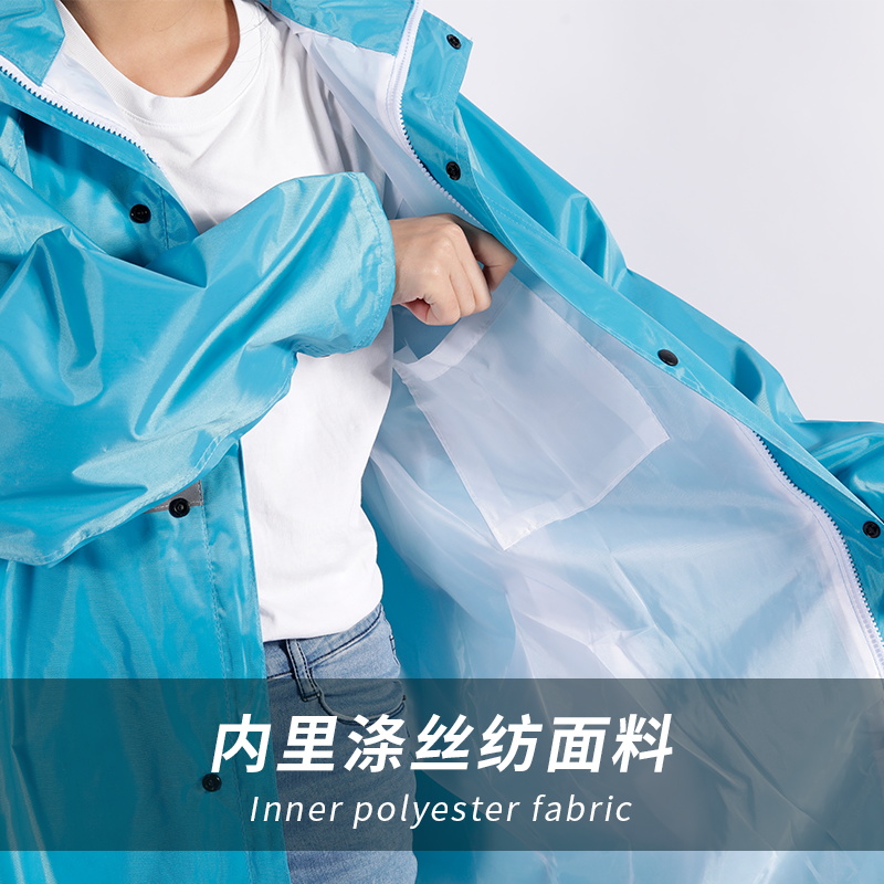雨衣外套长款成人徒步男女时尚防水加长加厚全身连体户外骑行雨披