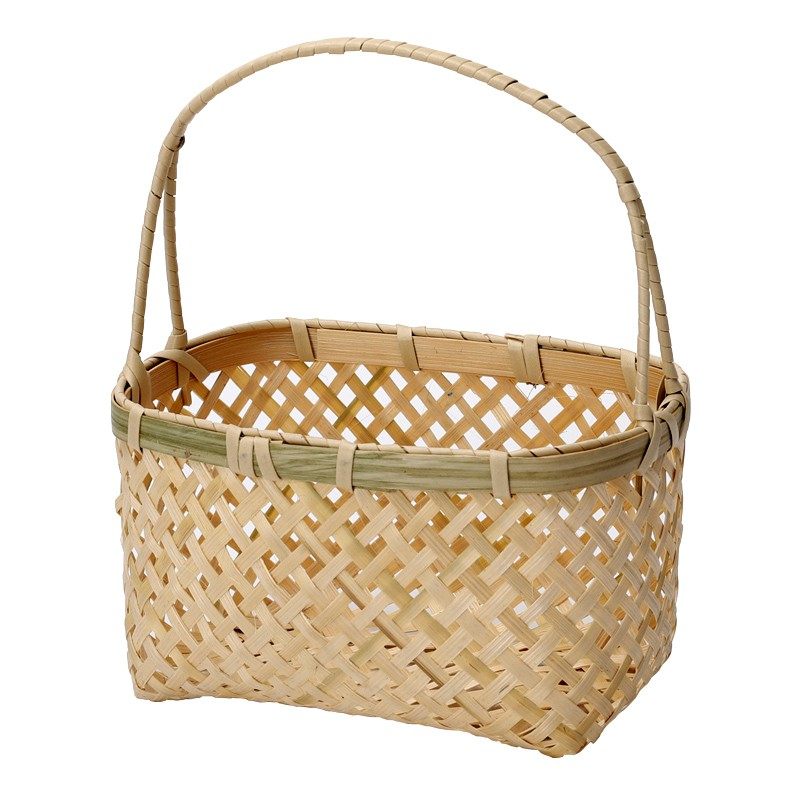 竹编镂空提篮迷你复古果篮茶室收纳竹篮摆件鸡蛋篮子竹制品装饰篮,特色手工艺,竹编/竹雕,淘宝优惠券,粉丝福利购,淘宝优惠卷